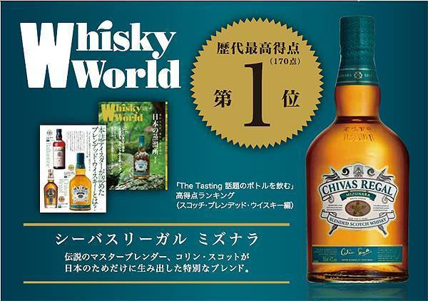 Chivas Regal Mizunara 水楢 日本特別版威士忌