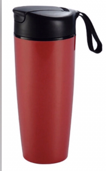 陶瓷內膽彈蓋式保溫杯 560ML大容量