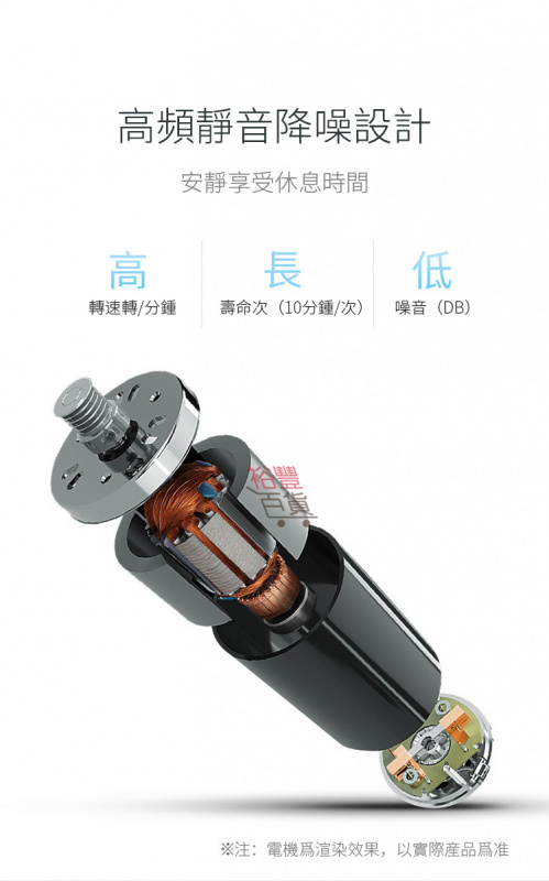 旅行家用無線電動按摩器