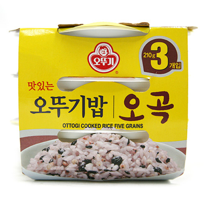 韓版Ottogi 不倒翁 即食五穀米飯 3包裝【市集世界 - 韓國市集】