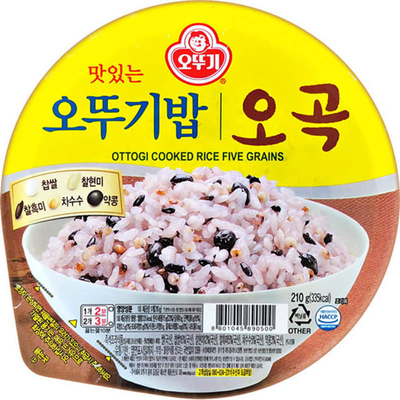 韓版Ottogi 不倒翁 即食五穀米飯 3包裝【市集世界 - 韓國市集】