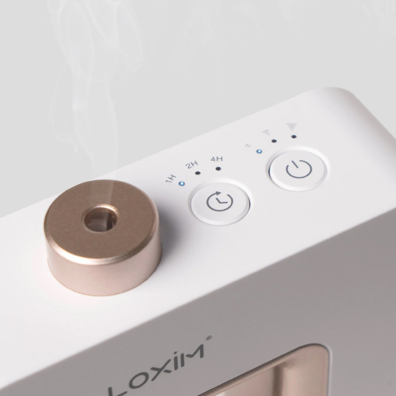 LOXiM 充電式二流體霧化精油擴香儀 無水無濕不燃燒 純正精油芳療冷香儀