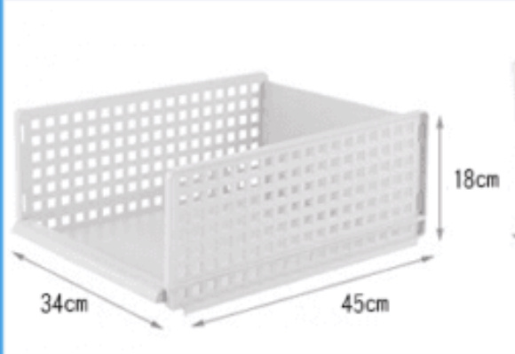 日式可疊加抽取式收納箱