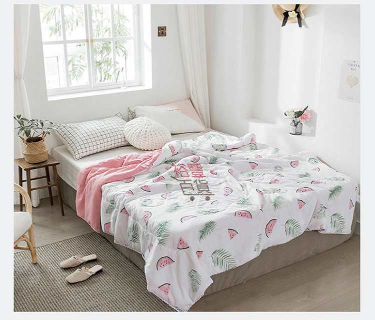 超柔軟全棉冷氣被 夏季被芯 [3色2尺寸]