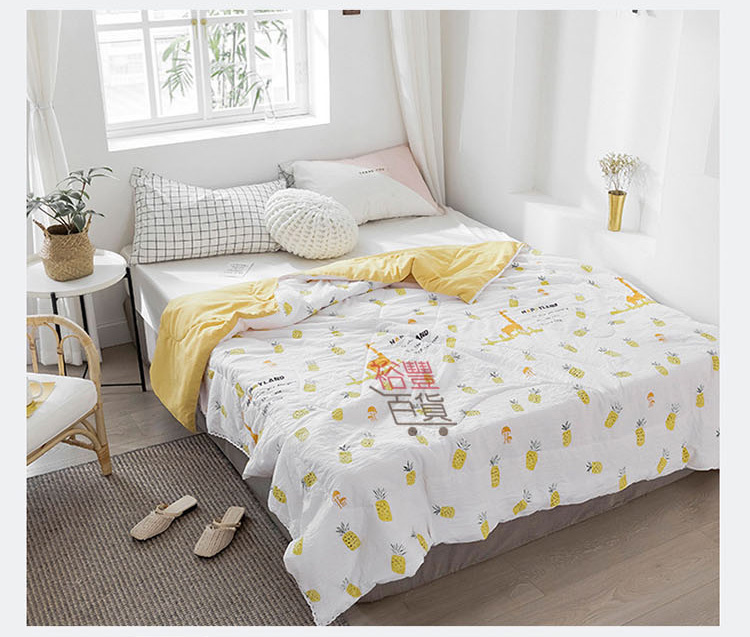 超柔軟全棉冷氣被 夏季被芯 [3色2尺寸]