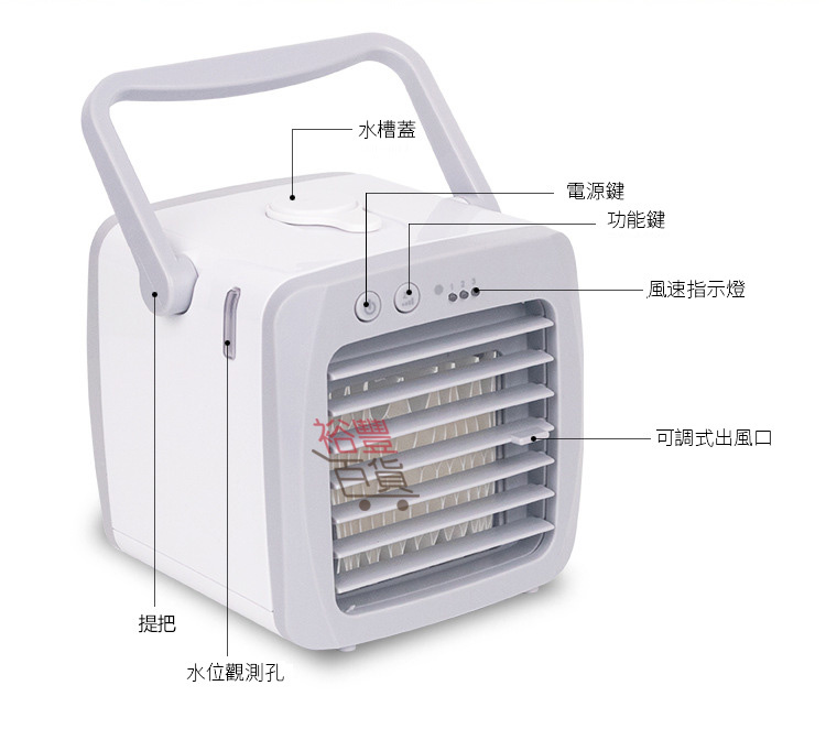 ACCES ICE可攜式負離子微冷氣