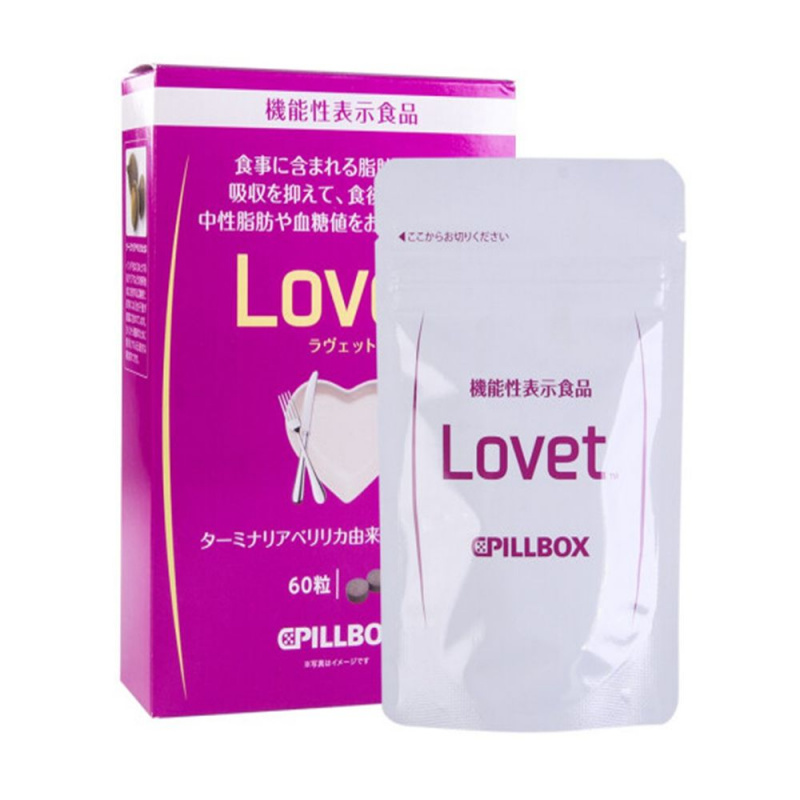 PILLBOX - Lovet 糖分脂肪抑制纖體丸[60粒]