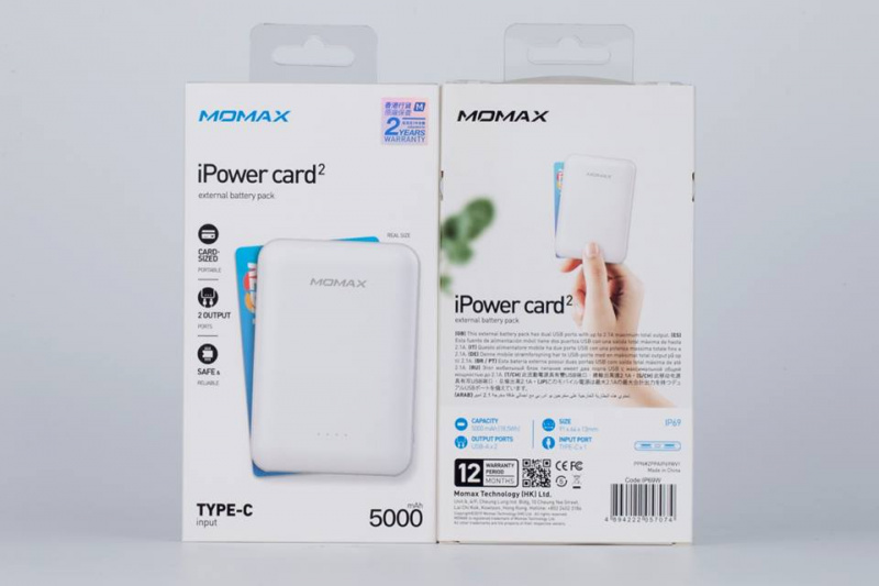 MOMAX iPower Card 2 流動電源 [2色]