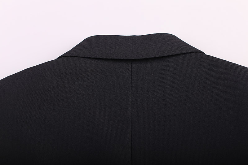 2019春夏新款 黑色雙襟西裝套裝 (剪牌)