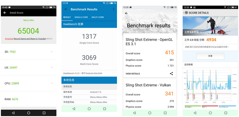 魅蓝手机 + Exynos 处理器?MEIZU M6s 测评