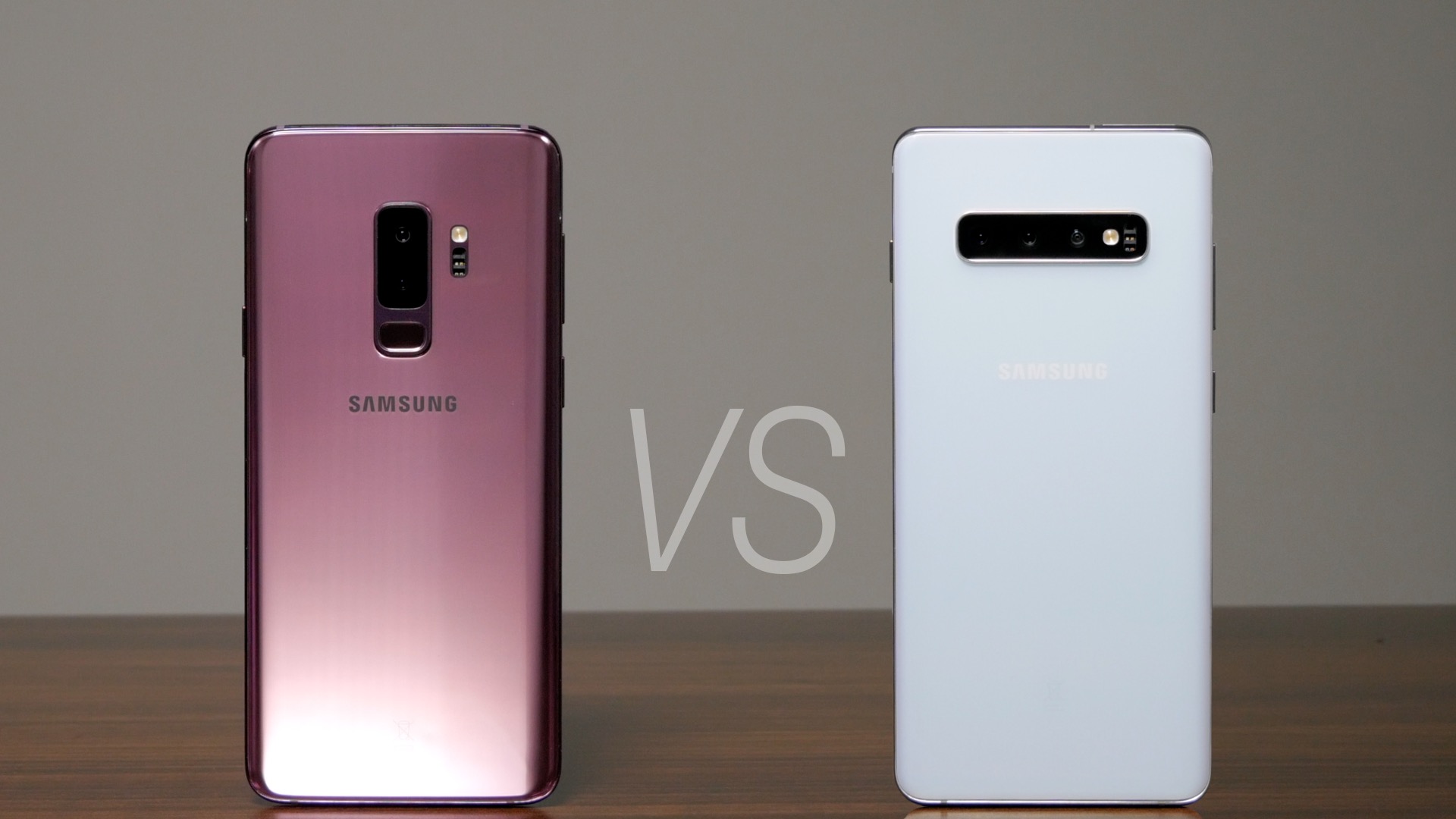 Samsung Galaxy S9 vs Samsung Galaxy S10