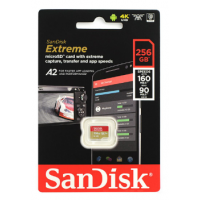 SanDisk Extreme A2 V30 U3 UHS-I microSDXC 記憶卡 256GB [R:160 W:90]