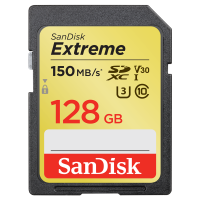 SanDisk Extreme V30 U3 C10 UHS-I SDXC 記憶卡 128GB [R:150 W:70] (SDSDXV5-128G)