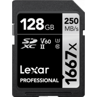 Lexar Professional 1667x UHS-II SDXC 記憶卡 128GB [R:250 W:90]