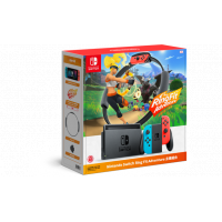 Nintendo Switch + RingFit Adventure 健身環大冒險套裝