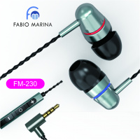 Fabio Marina 3.5mm插頭強勁低音高級金屬耳機 FM-230