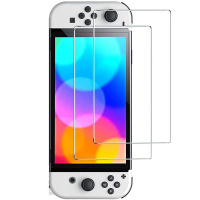 VANFIT Premium Tempered Glass 9H 玻璃螢幕保護貼 For Nintendo Switch OLED (2片)