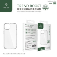 IMOS Trend Boost Case iPhone 14 Pro 軍規認證雙料防震保護殼