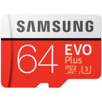 Samsung 三星 EVO Plus U3 microSDXC 記憶卡 64GB [R:100 W:60] (MB-MC64GA)