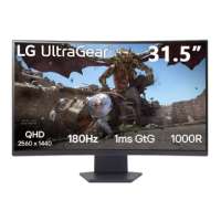 LG 樂金31.5吋UltraGear 180Hz 1000R 曲面電競顯示屏32GS60QC-B 價錢
