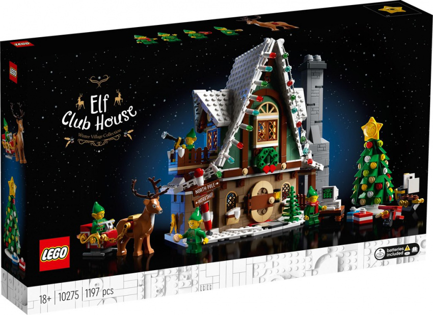 LEGO 10275 創意系列【小精靈俱樂部】Elf Club House | 玩具人Toy People News