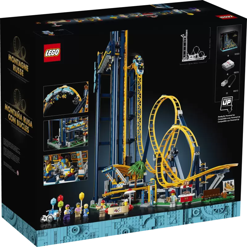 LEGO 10303 ICONS 系列【環形雲霄飛車】Loop Coaster 緊張感炸裂的環狀軌道！ | 玩具人Toy People News