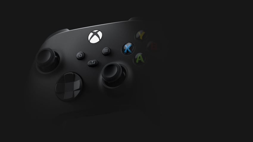 Xbox 無線控制器 – 碳黑色的正面