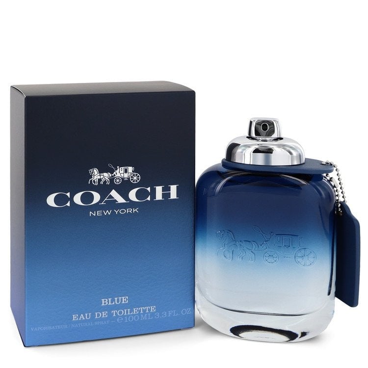 全網最齊全] [現貨] COACH BLUE EDT 蔻馳藍色男士淡香水100ML, 美容＆化妝品, 健康及美容- 香水＆香體噴霧- Carousell