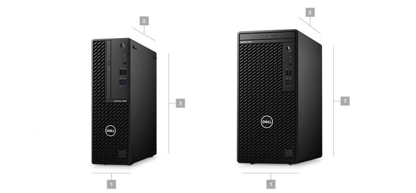 dell 3080 sff 经济商务型文书组合台式电脑