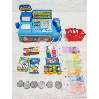 🎀🎀正版哆啦A夢收銀機 領券下單 🎀🎀 Genuine Doraemon cash register to receive coupons and place an order