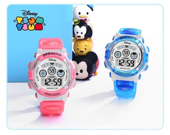 Disney迪士尼 防水兒童運動電子手錶 [3色]