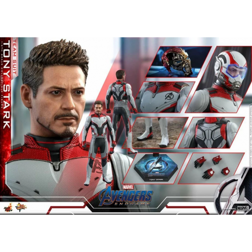 Hot Toys MMS 537 Avengers: Endgame - Tony Stark (Team Suit)