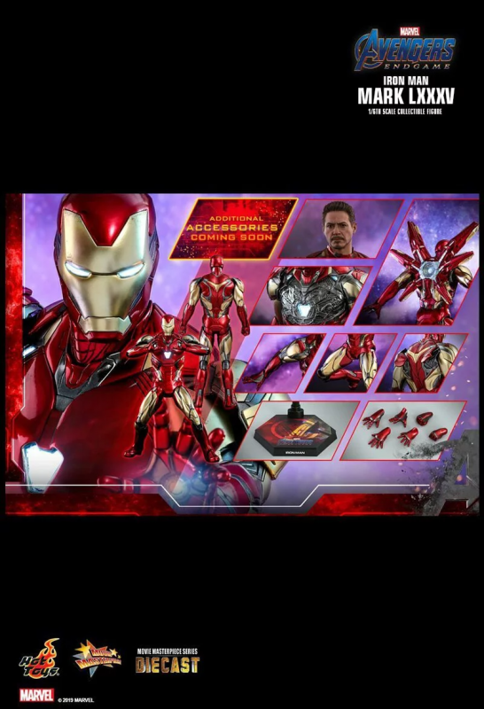 Hot Toys Iron Man Mark LXXXV 1/6th scale Collectible Figure (MMS528D30)
