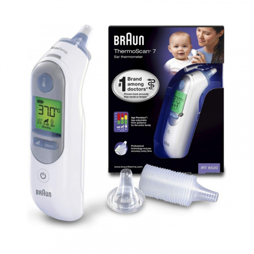 Braun ThermoScan 7 耳溫槍 嬰兒成人耳探 [IRT 6520]