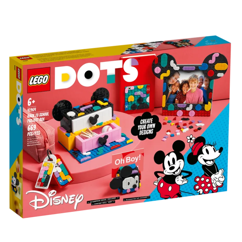 LEGO 41964 Mickey Mouse & Minnie Mouse Back-to-School Project Box 米奇和米妮開學主題設計箱 (DOTS) (Disney 迪士尼)