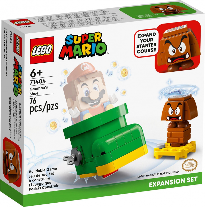 LEGO 71404 Goomba’s Shoe Expansion Set 栗寶寶的鞋子擴充版圖