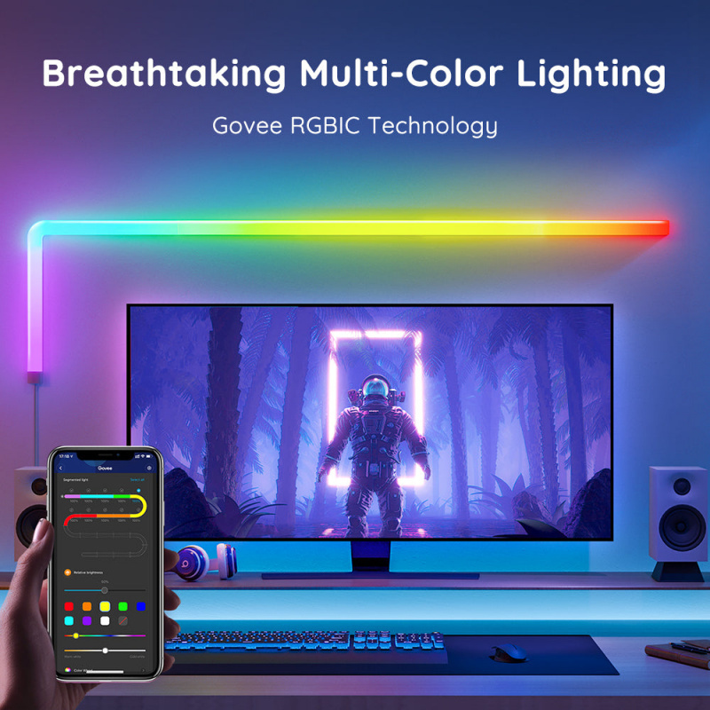 Govee Glide RGBIC Wall Light 智慧型牆壁燈條 H6062 (6+1/8+4)