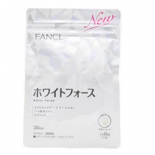 FANCL 新版無添加亮白營養素美白丸 [180粒] (30日份)