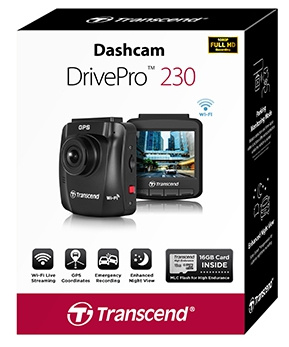 Transcend DrivePro 230 行車記錄器