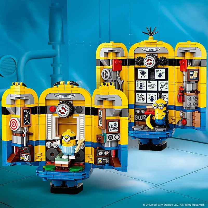 LEGO 75551 Brick-Built Minions and Their Lair (Minions 迷你兵團)