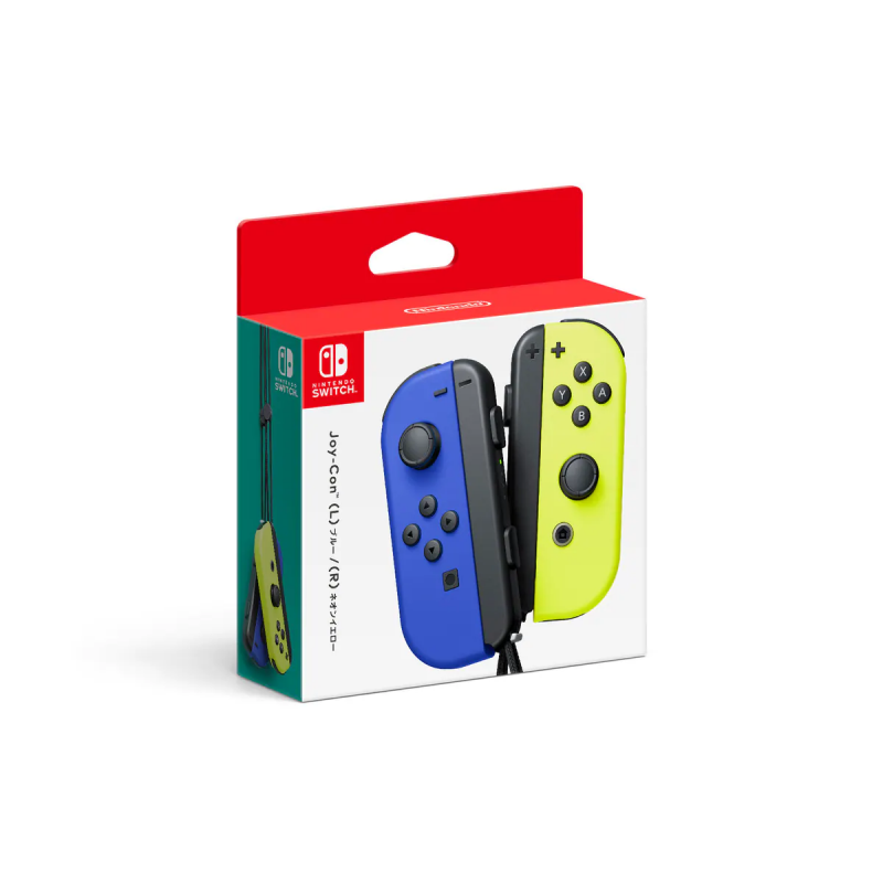 Nintendo Switch Joy-Con手制 [4色] + NS 瑪利歐派對 超級巨星