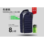 ZOHO 升級版智能發熱背心 [黑色] [6尺寸]
