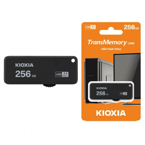 KIOXIA TransMemory U365 R150 USB3.2 手指 256GB 日本製造 原東芝