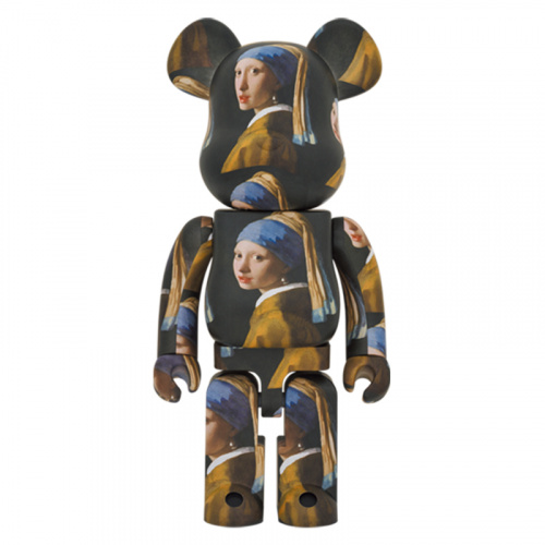 BE@RBRICK Johannes Vermeer 戴珍珠耳環的少女「The Girl With The Pearl Earring」 1000%