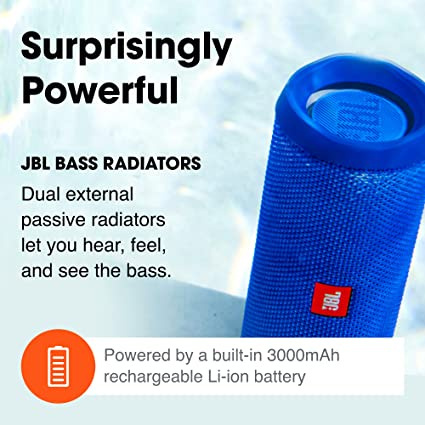JBL Flip 4 便攜式防水藍芽喇叭 [4色]