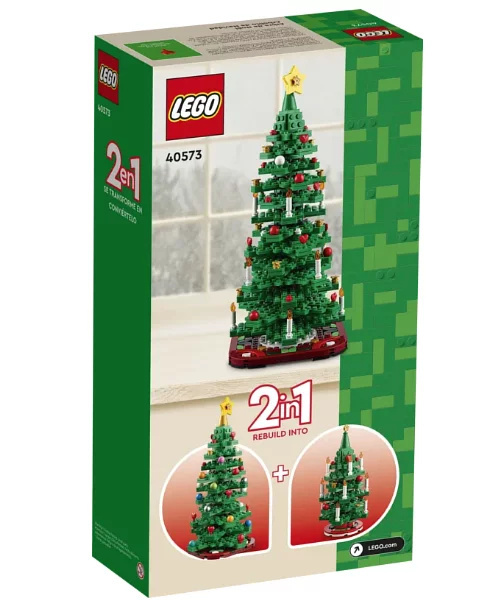 [Lego聖誕套裝] LEGO 40573 Christmas Tree 聖誕樹 + 40426 Christmas Wreath 2-in-1 聖誕花環