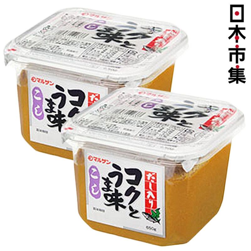 日版MARUSAN 昆布味噌醬 650g(2件裝)【市集世界 - 日本市集】