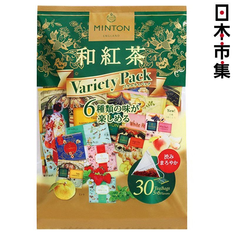 日版 MINTON 6款 各5包 和紅茶 三角茶包 (30包) 65g【市集世界 - 日本市集】