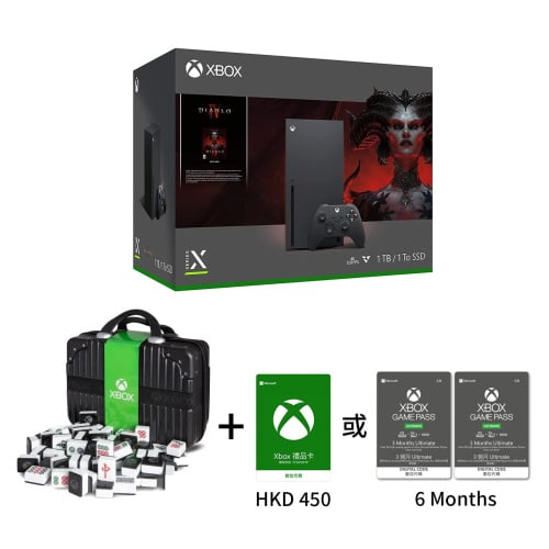 [預訂] Xbox Series X 1TB主機套裝 (暗黑破壞神IV 同捆版) [RRT-00044]