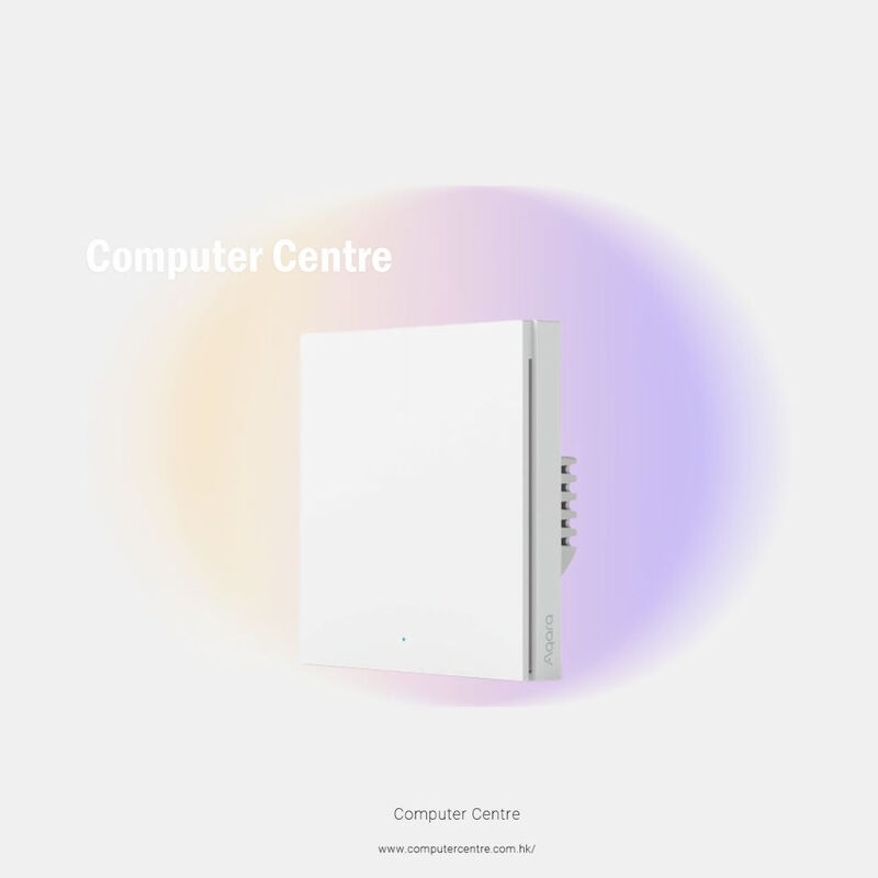 Aqara - H1 EU Smart Wall Switch (Without Neutral Single Rocket) 智能牆壁開關 ...